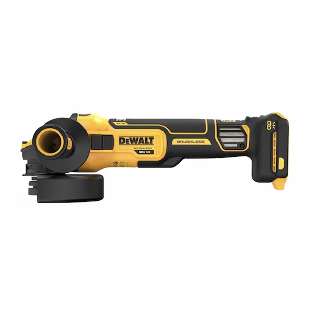 Angle grinder 125 mm Variable speed BRUSHLESS motor (in case without batteries and charger) in TSTACK CASE - DeWALT - DCG409VSNT-XJ Angle grinder 125 mm Variable speed BRUSHLESS motor (in case without batteries and charger) in TSTACK CASE - DeWALT - DCG409VSNT-XJ